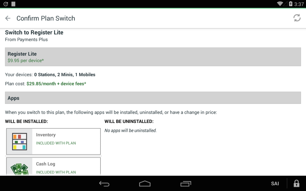 Intro to Clover Service Plans & NEW Enhanced Register Lite Payment